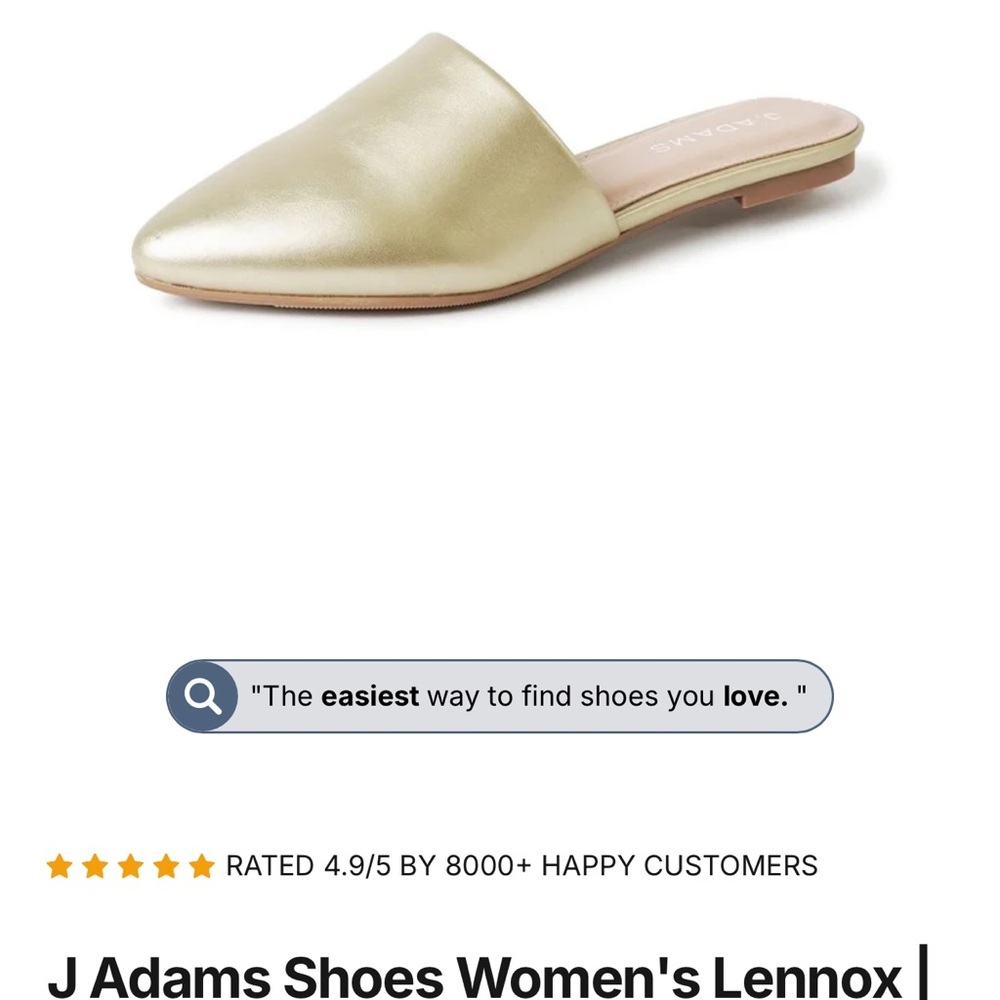 Elegant Gold Slip-On Loafers - Picture 5 of 5